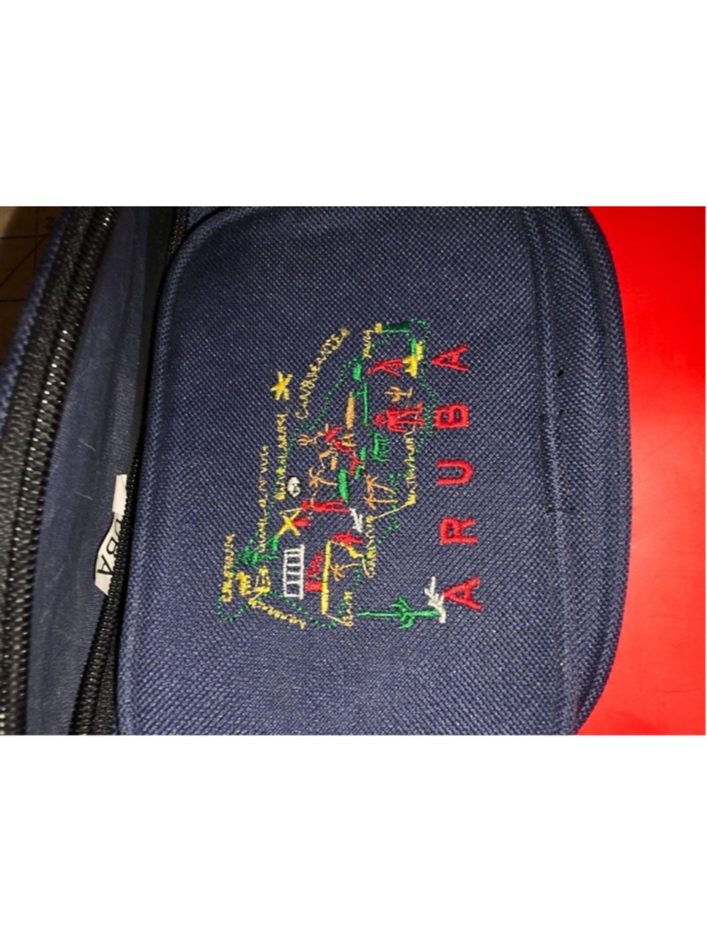 ARUBA Waist Pack About 10" at the top 6" along bottom